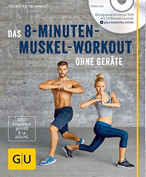 Das 8 Minuten Muskel Workout ohne Geräte mit DVD Jetzt online