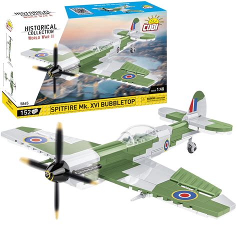 Klocki Cobi Samolot Spitfire Mk Xvi Bubbletop My Liwiec El