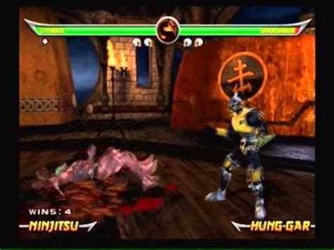 Mortal Kombat Armageddon Cyrax Arcade Ladder YouTube