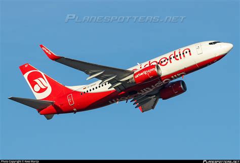 D AHXF Air Berlin Boeing 737 7K5 WL Photo By Kees Marijs ID 1259611