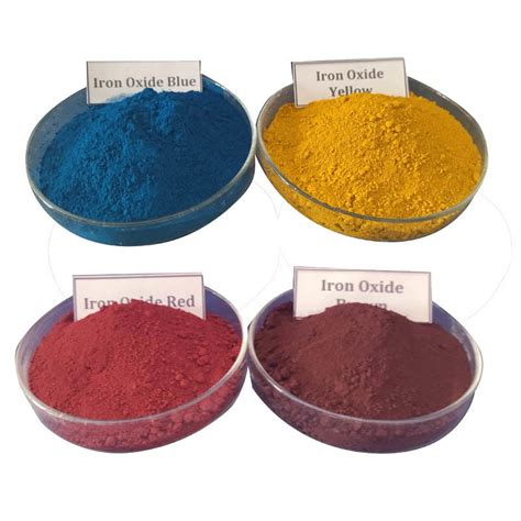 Iron Oxide Pigment Iron Oxide Red Yellow Green Blue Black China