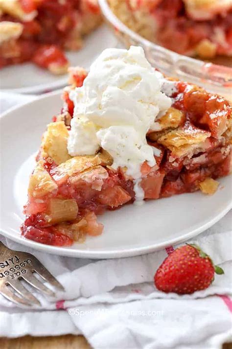 Strawberry Rhubarb Pie Spend With Pennies Dine Ca