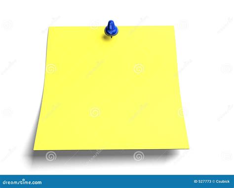 Posted Note Stock Illustration Illustration Of Office 527773