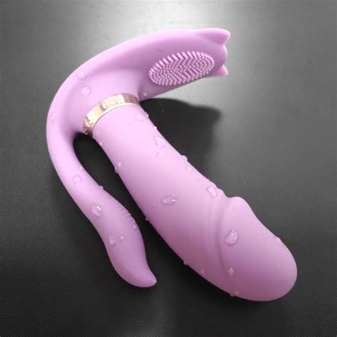 Heating Wearable Toy Butterfly Dildo Vibrator Hidden In Panties G Spot