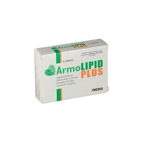 Meda Armolipid Plus Compresse Integratore Per Colesterolo Farmacie