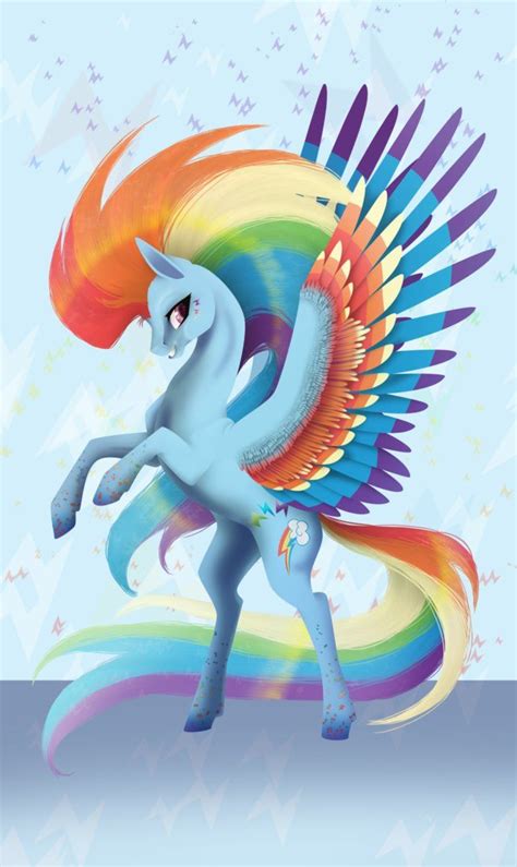 Mlp Rainbow Powered Rainbow Dash My Little Pony Comic My Little