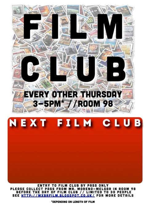 Mexborough Academy Film Studies: Film Club at Mexborough School