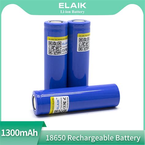 Pcs Mah Lithium Battery V Rechargeable Battery Power