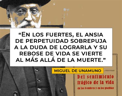 Miguel De Unamuno El Hambre De Inmortalidad