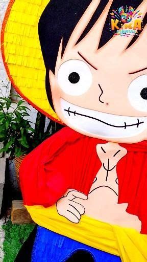 Luffy One Piece Piñata 🪅 En 2024 Piñatas Decoración De Unas Luffy