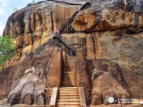 La Roca del León de Sigiriya Guía Turismo Sri Lanka