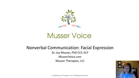 Nonverbal Communication Facial Expression Youtube