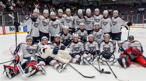 Teddy Bear Toss Goal Tri City Americans Lukas Dragicevic