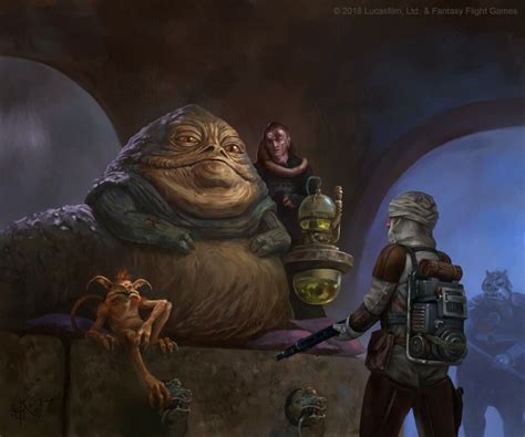 Crime Lord Jabba The Hutt Process  Alexander Kozachenko On