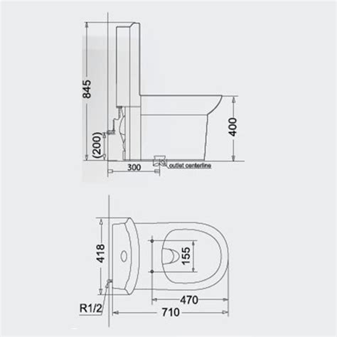 Porta Hd A One Piece Toilet M Ismail Jee Sanitary