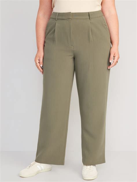 Extra High Waisted Taylor Wide Leg Trouser Pants Old Navy