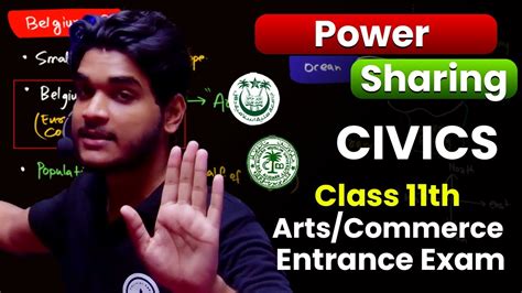 Power Sharing Chapter 01 Class 10th AMU JMI Class 11th Arts