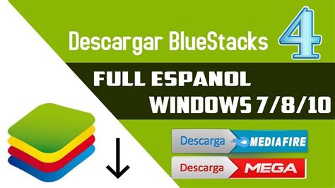 Descargar E Instalar Bluestacks Full Espa Ol Windows Youtube