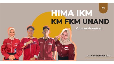 Pengenalan Hima Ikm Km Fkm Unand Kabinet Anantara Youtube