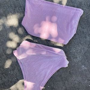 Baby Pink Velvet Piece Set Bikini Costumes Beachwear Festival Fashion Velvet Set High