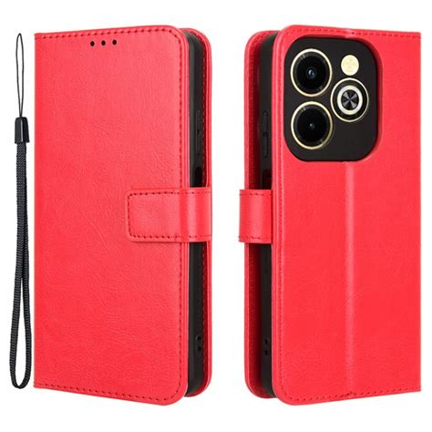 Etui Z Klapk Do Infinix Hot I Eleganckie Sk Ra Ekologiczna Case