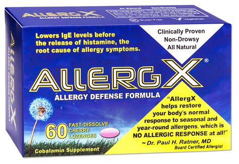 Allergx® Launches A Natural Alternative To Rx And Otc Allergy Treatments