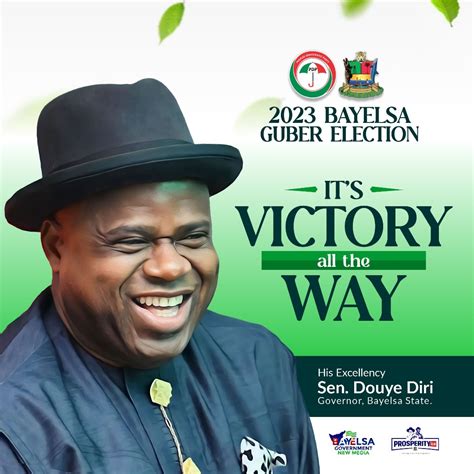 Working Towards A Prosperous Future Oining Forces With Douye Diri For Bayelsa State In 2024