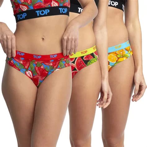 Calz N Bikini Algod N Pack Ic Nicos Juicy Fruits C Top Cuotas Sin Inter S