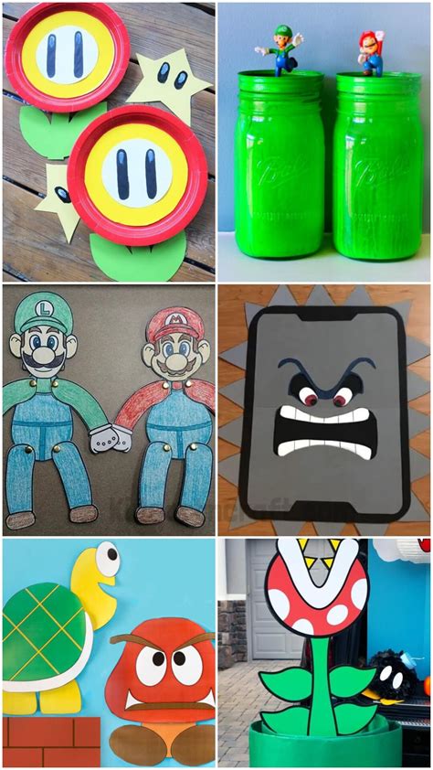 Super Mario Crafts and Activities for Kids - Kids Art & Craft