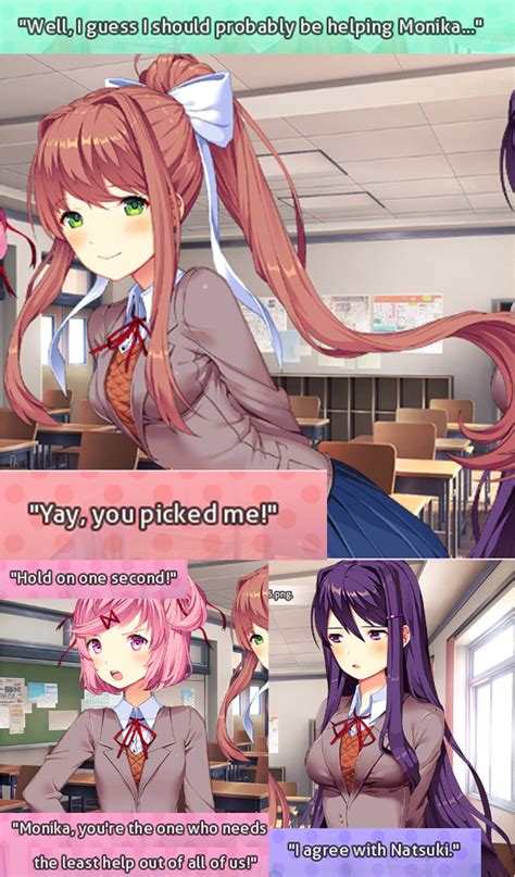 Fan Comic Secret Route How To Get To Spend Your Weekend With Monika