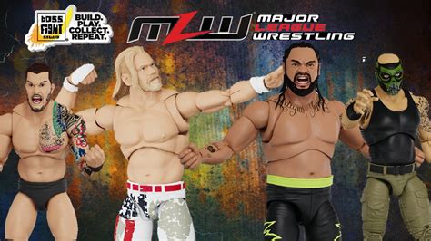 Pre-Order Alert: Boss Fight’s MLW Figures, ft. Alexander Hammerstone, Jacob Fatu, Mads Kruger ...