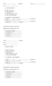 Present Simple Esl Worksheet By Sabrinasol