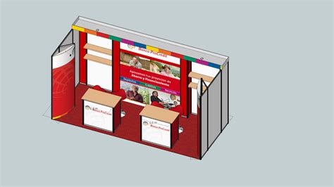 Stand Modelo 01 3d Warehouse