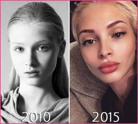 Alena Shishkova Brow Before And After Alena Shishkova Before And