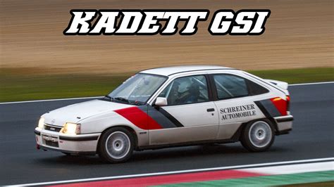 Opel Kadett E Gsi Zolder Youtube