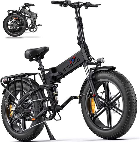 ENGWE Bicicletta Elettrica Pieghevole E Bike Adulto 20 4 0 Fat