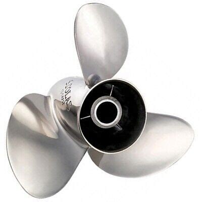 Solas Rubex NS3 9431 130 19 Stainless Steel 3 Blade Propeller RH 13 X