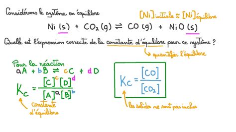 Découvrir 126 imagen equilibre formule chimique fr thptnganamst edu vn