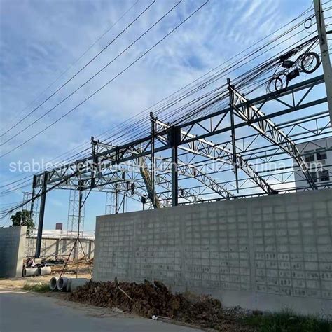 Customized Prefabricated Building Metal Construction Prefab Warehouse