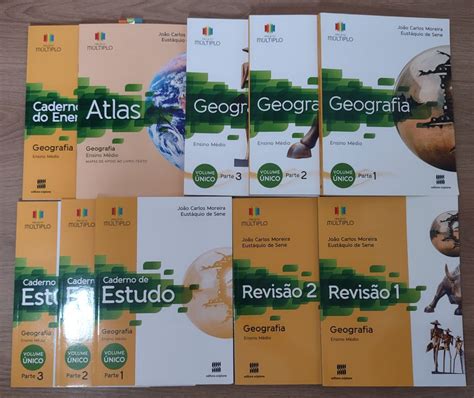 Projeto Múltiplo Geografia Volume Único Livro Usado 65182649 enjoei