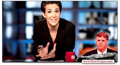 Rachel Maddow Crushes Trump Fluffer Sean Hannity In November Ratings War With Fox News News Corpse