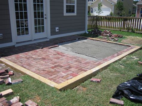 The Lowcountry Lady Goodbye Concrete Hello Reclaimed Brick Patio