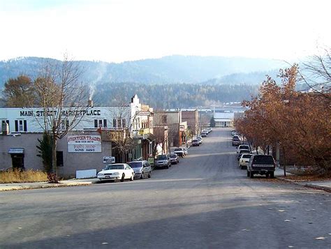 Beautiful Priest River Idaho At The Confluence Of The Pend Oreille And