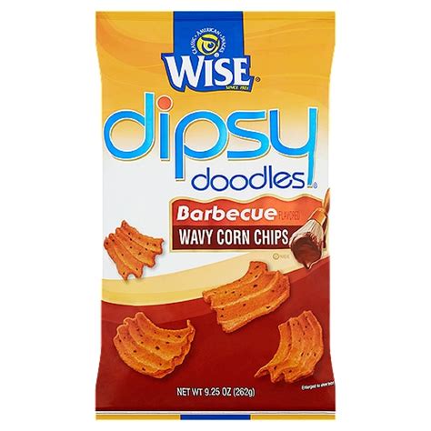 Wise Dipsy Doodles Barbecue Flavored Wavy Corn Chips 925 Oz Shoprite