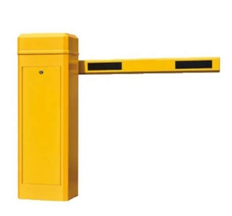 Iron Yellow And Black 6m Maxwell Auto Door Boom Barrier For Parking