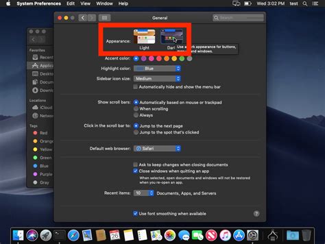 Turn off dark mode mac ios - holosernumber