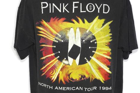 1994 Pink Floyd Vintage T Shirt Division Bell Sun Dial David Gilmour