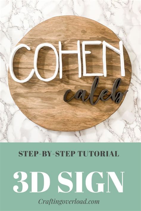 Scroll Saw Sign Tutorial Artofit