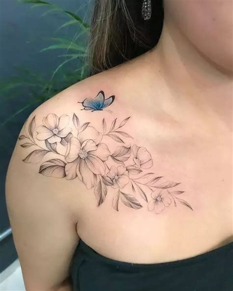 Tatuagem no ombro 30 ideias incríveis e delicadas para mulheres