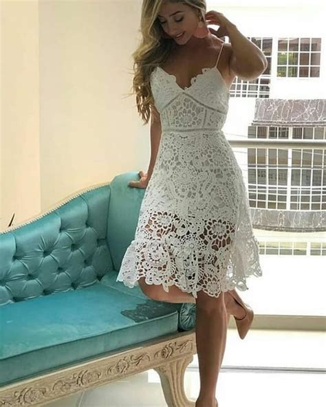 Modelos De Vestidos Branco Renda Para Te Inspirar Primavera